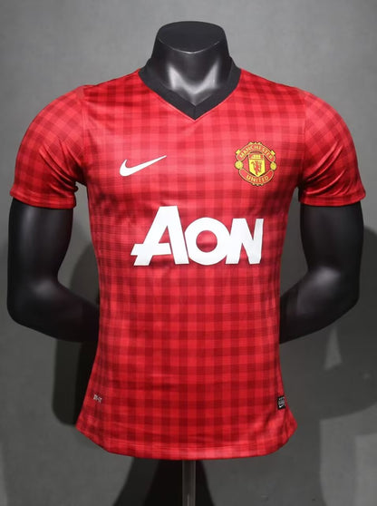 Retro Manchester united 2012/2013 Home Player Version Football Jersey