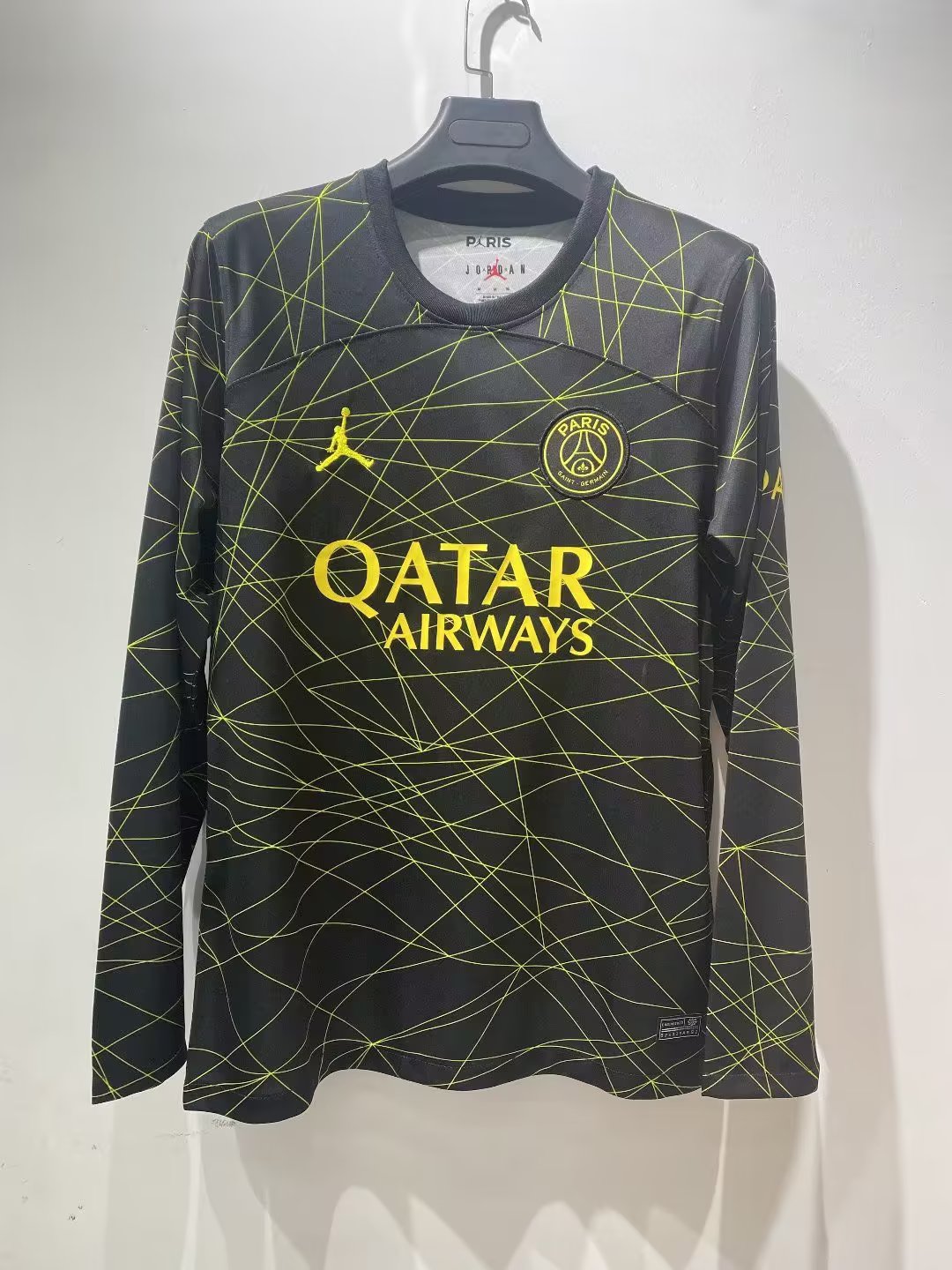 PSG Paris 2022/2023 Away Long Sleeve Fan Version Football Jersey