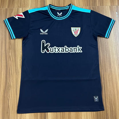 Bilbao Athletic Club 2025/2026 Away Fan Version Football Jersey