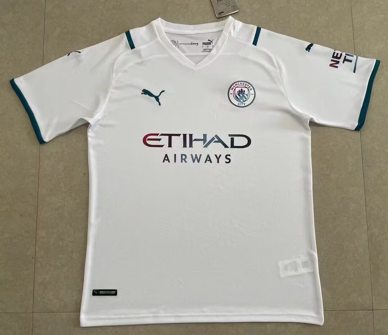 Manchester City 2021 Away Fan Version Football Jersey