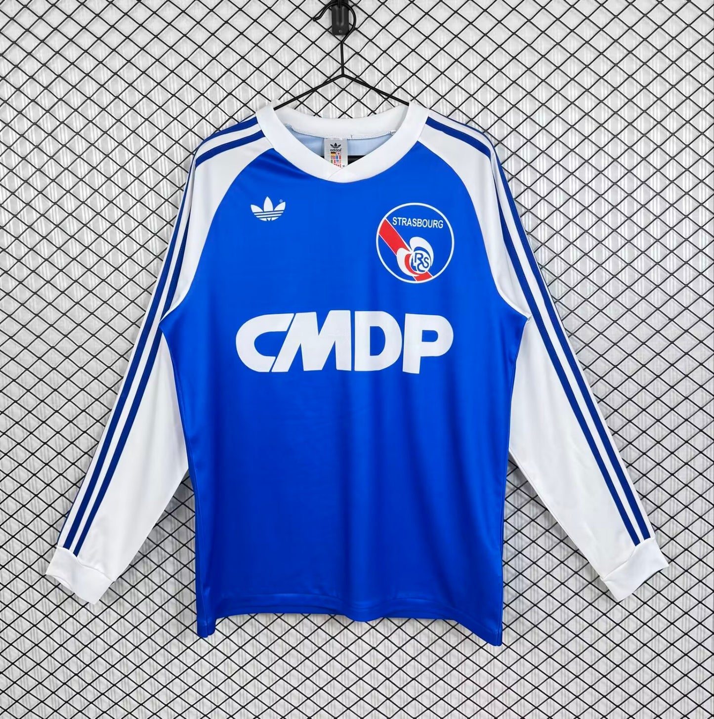 Retro Strasbourg 1978/1979 Home Long Sleeve Fan Version Football Jersey