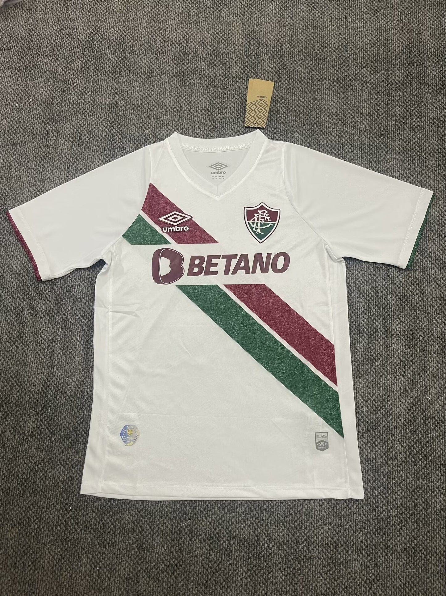 Fluminense 2024/2025 Away Fan Version Football Jersey