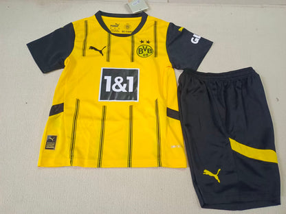 Borussia Dortmund 2024/2025 Kids Home Football Jersey