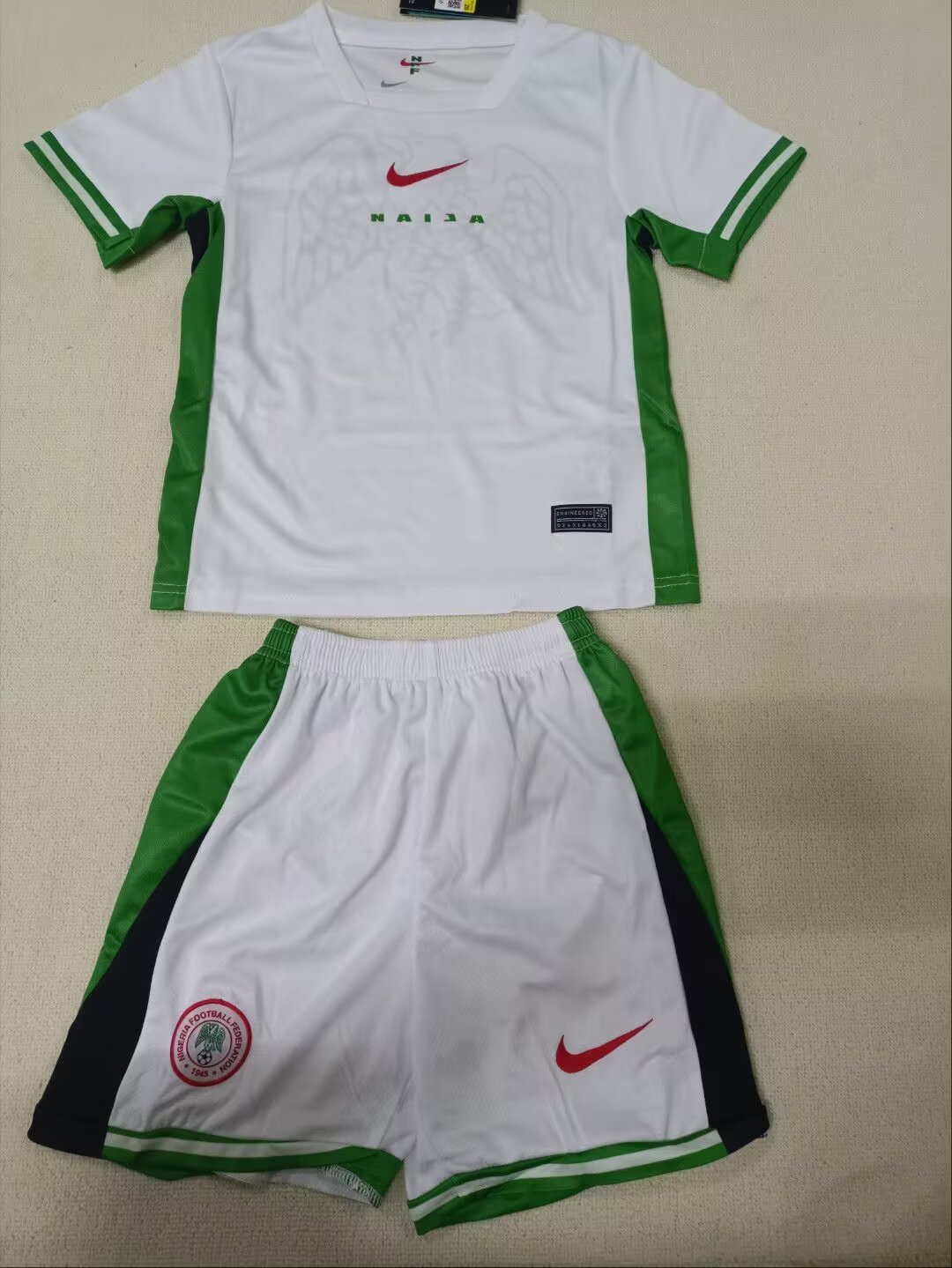 Nigeria 2024/2025 Kids Home Football Jersey