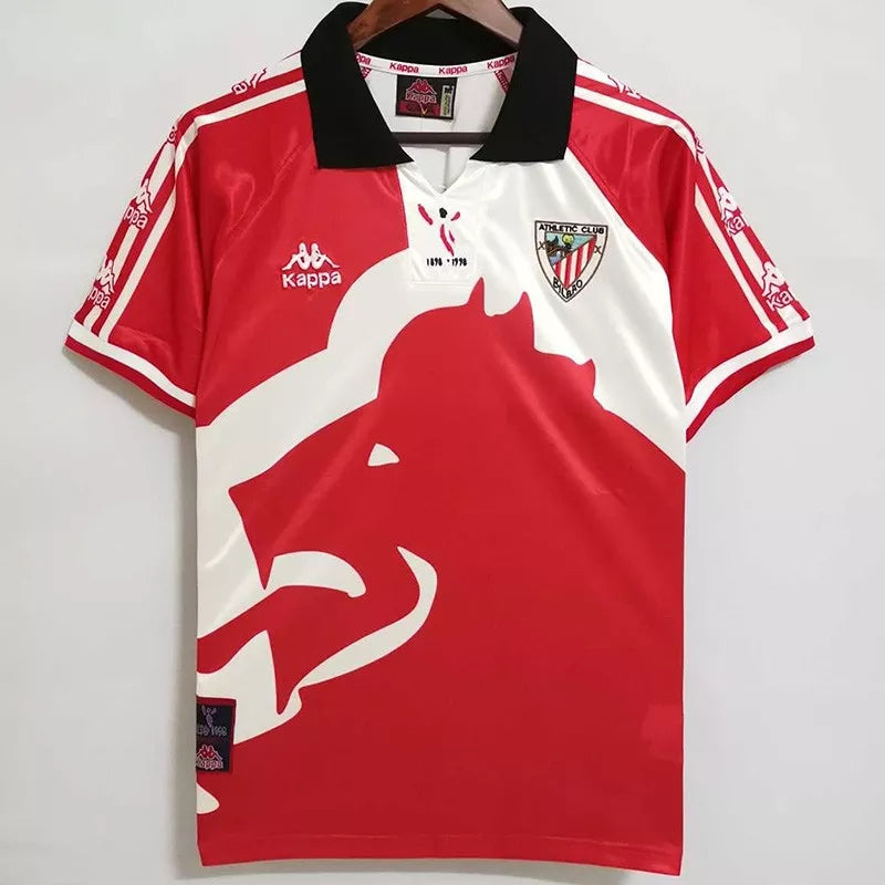 Retro Bilbao Athletic Club 1997/1998 Home Football Jersey