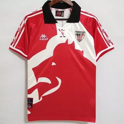 Retro Bilbao Athletic Club 1997/1998 Home Football Jersey