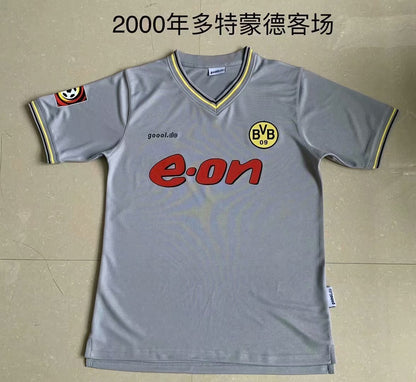 Retro Borussia Dortmund 2000 Away Football Jersey