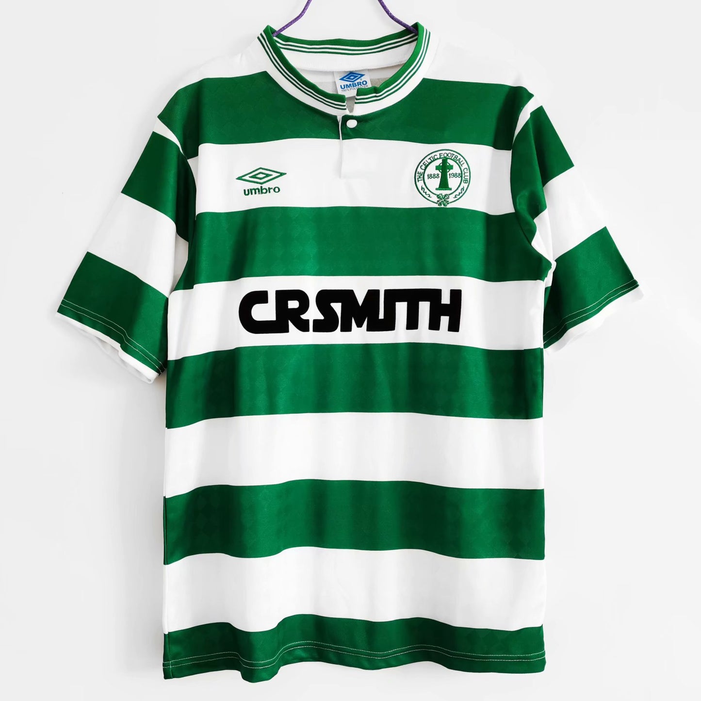 Retro Celtic 1987/1988 Home Football Jersey