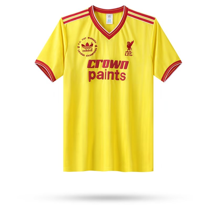 Retro Liverpool 1986 Away Football Jersey