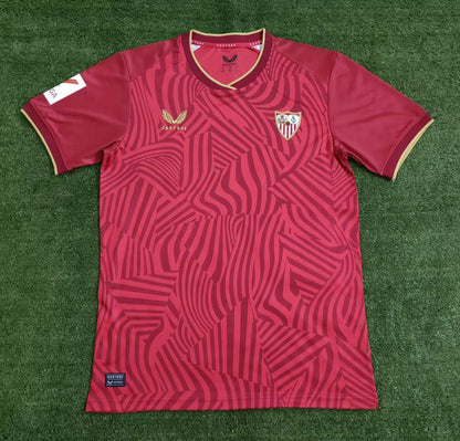 Sevilla FC 2023/2024 Away Fan Version Football Jersey