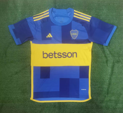 Boca 2023/2024 Home Fan Version Football Jersey