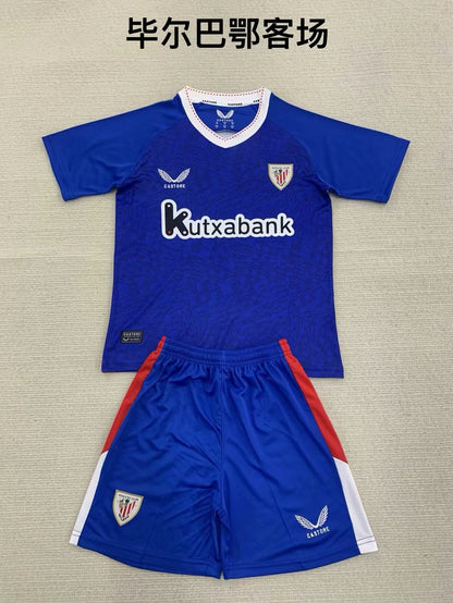 Bilbao Athletic Club 2024/2025 Kids Away Football Jersey