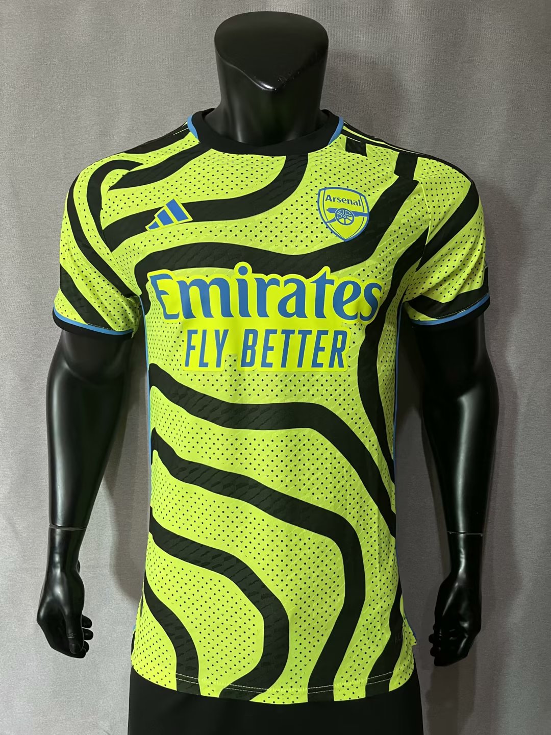 Arsenal 2023/2024 Away Player Version Football Jersey