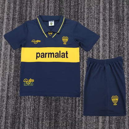 Retro Boca 1993/1995 Kids Home Fan Version Football Jersey