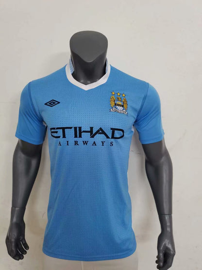 Retro Manchester city 2011/2012 Home Football Jersey