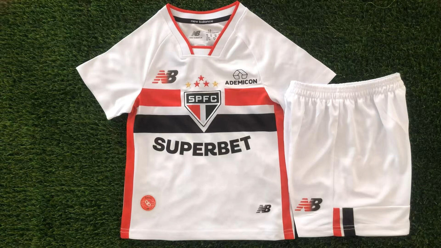 Sao Paulo 2026/2027 Kids Home Fan Version Football Jersey