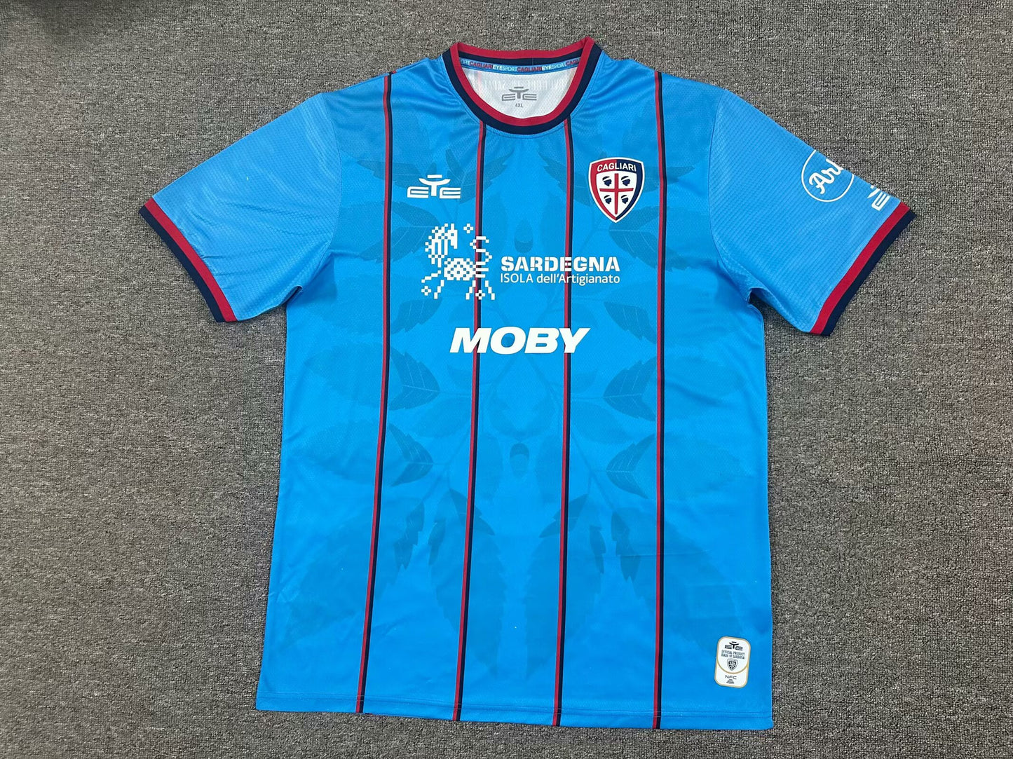 Cagliari 2025/2026 Third Away Fan Version Football Jersey