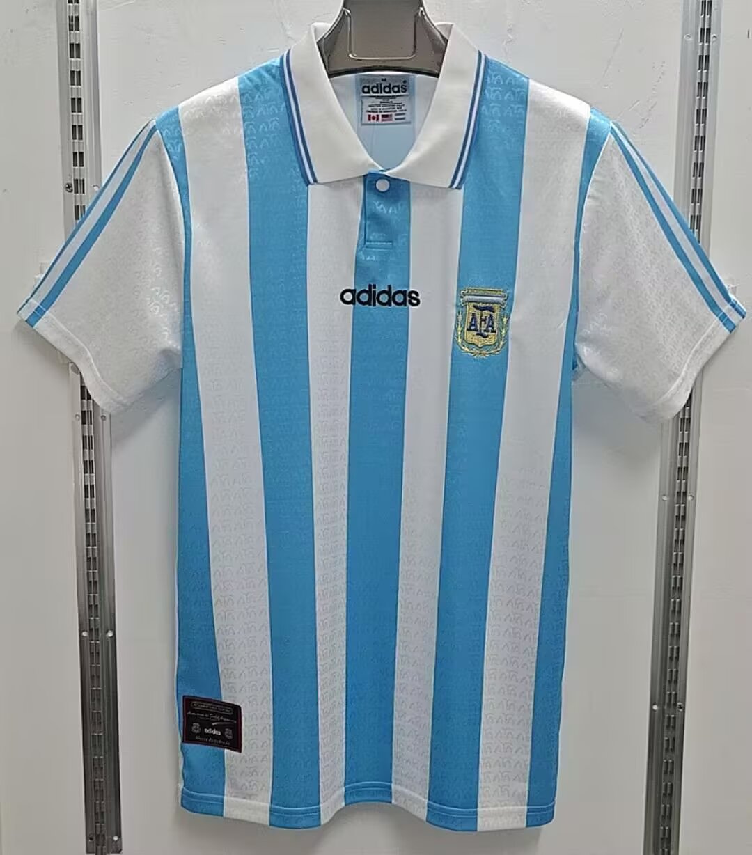 Retro Argentina 1994 Home Football Jersey