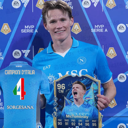 Napoli 2023/2024 Home Player Version Football Jersey