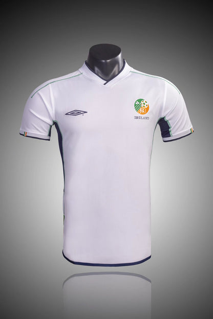 Retro Ireland 2002 Away Football Jersey