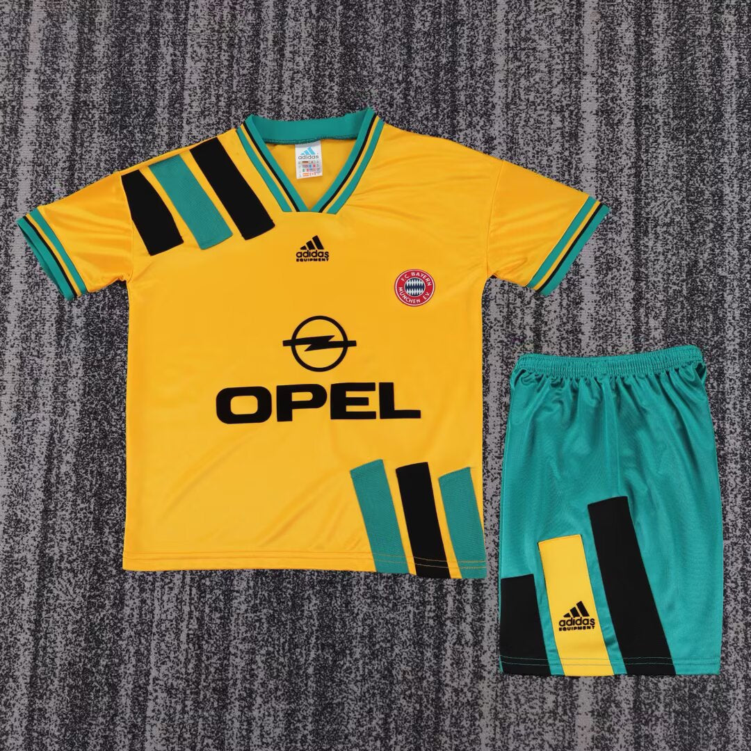 Retro Bayern Munich 1993/1995 Kids Away Football Jersey