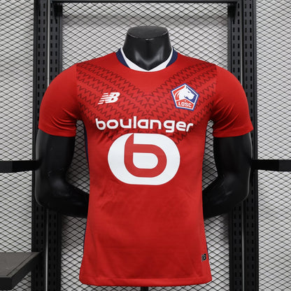 Lille 2024/2025 Home Player Version Football Jersey