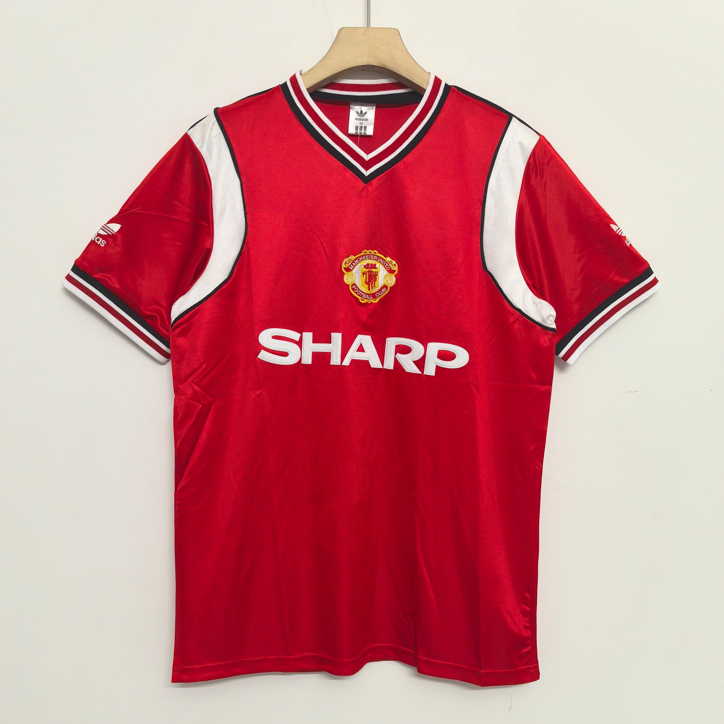 Retro Manchester united 1985 Home Football Jersey