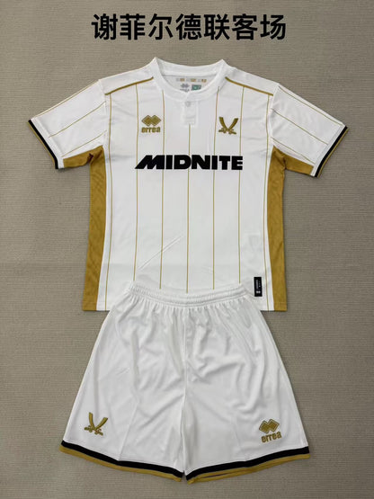 Premier- league 2025/2026 Kids Away Fan Version Football Jersey