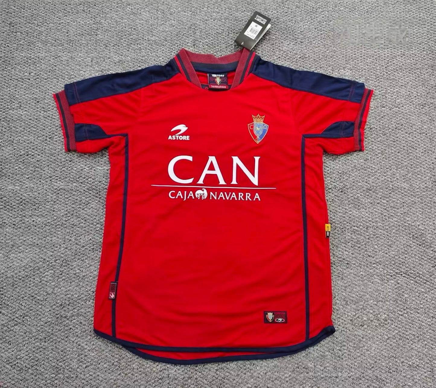 Retro Osasuna 2000/2002 Home Football Jersey