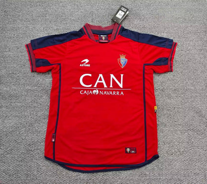 Retro Osasuna 2000/2002 Home Football Jersey