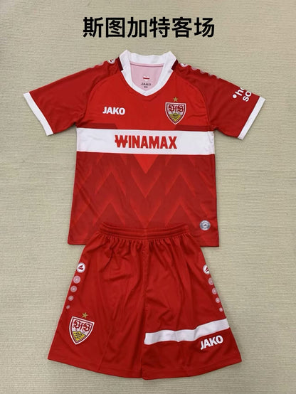 Stuttgart 2024/2025 Kids Away Football Jersey