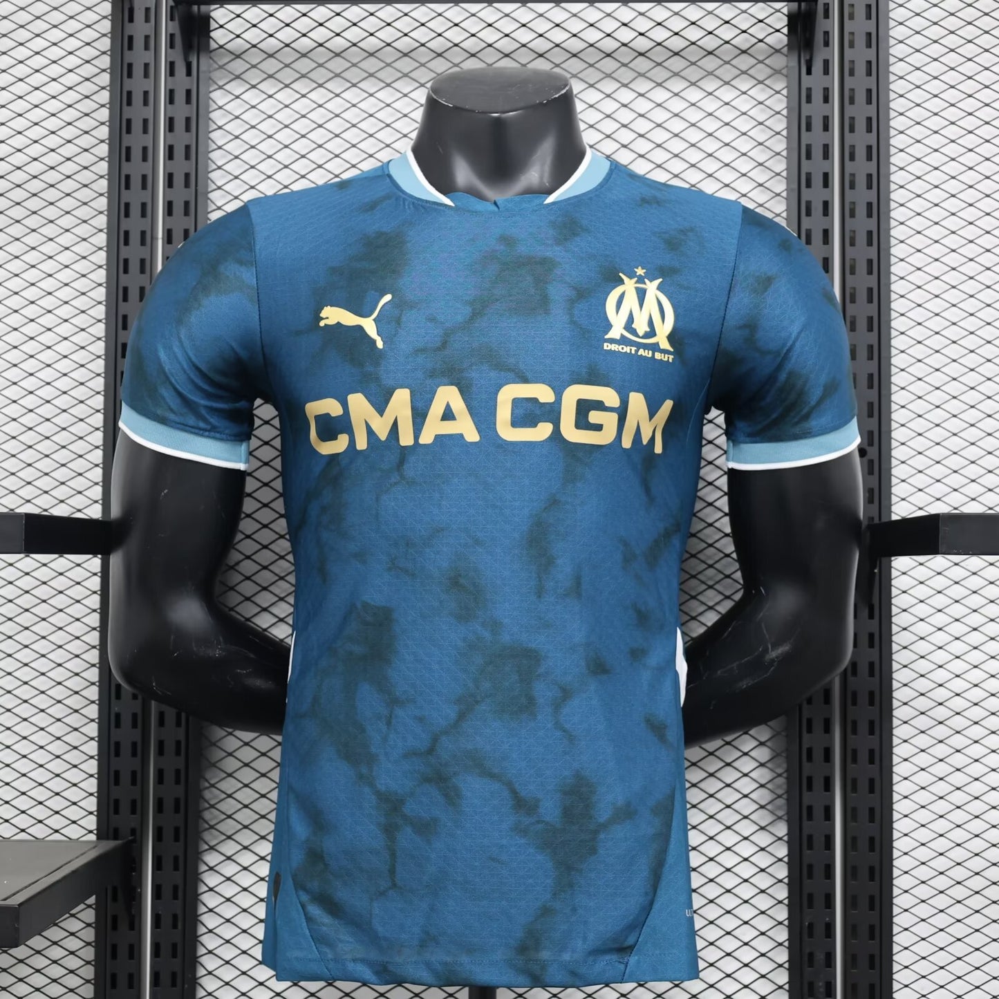 Marseille 2024/2025 Away Player Version Football Jersey