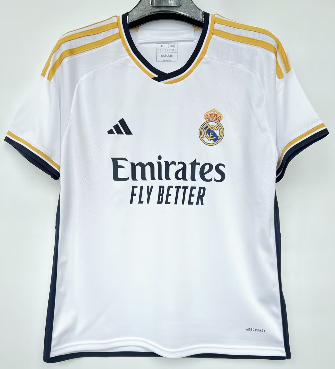 Real Madrid 2023/2024 Home Fan Version Football Jersey