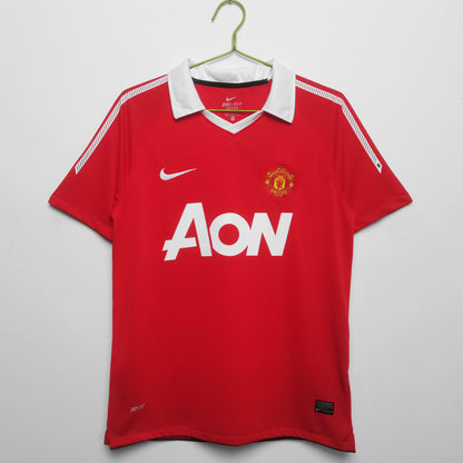 Retro Manchester united 2010/2011 Home Football Jersey