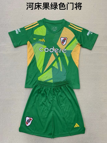 River Plate 2024/2025 Kids Goalkeeper Football Jersey