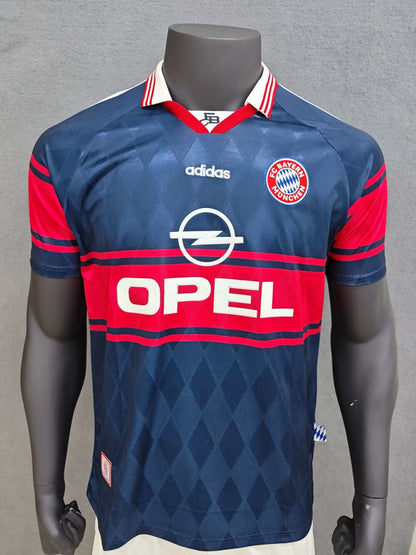 Retro Bayern Munich 1997/1999 Away Fan Version Football Jersey