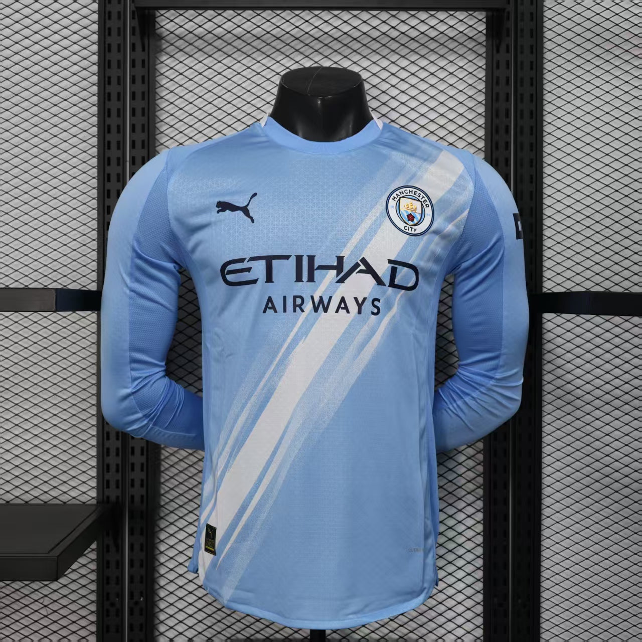 Manchester City 2025/2026 Home Player Version Football Jersey