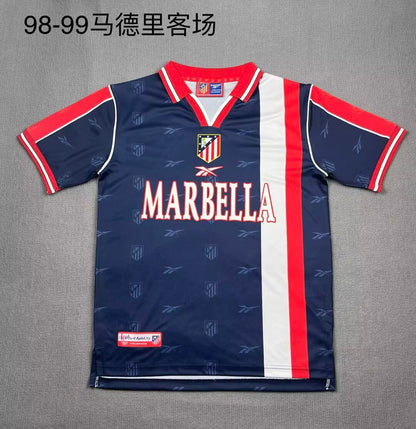 Retro Atlético de Madrid 1998/1999 Away Football Jersey