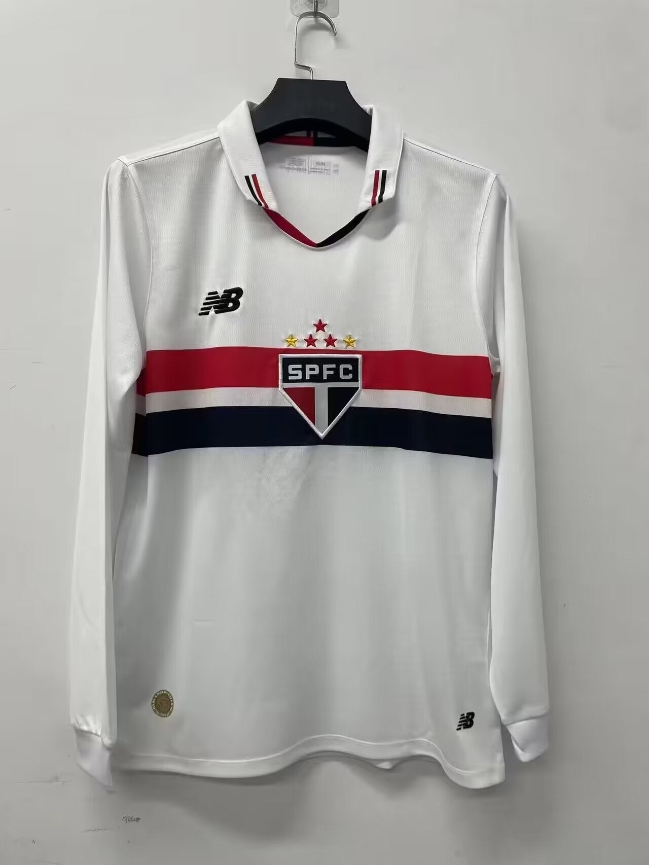 Sao Paulo 2024/2025 Long Sleeve Fan Version Football Jersey