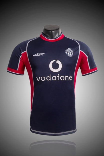 Retro Manchester united 2000/2001 Away Football Jersey