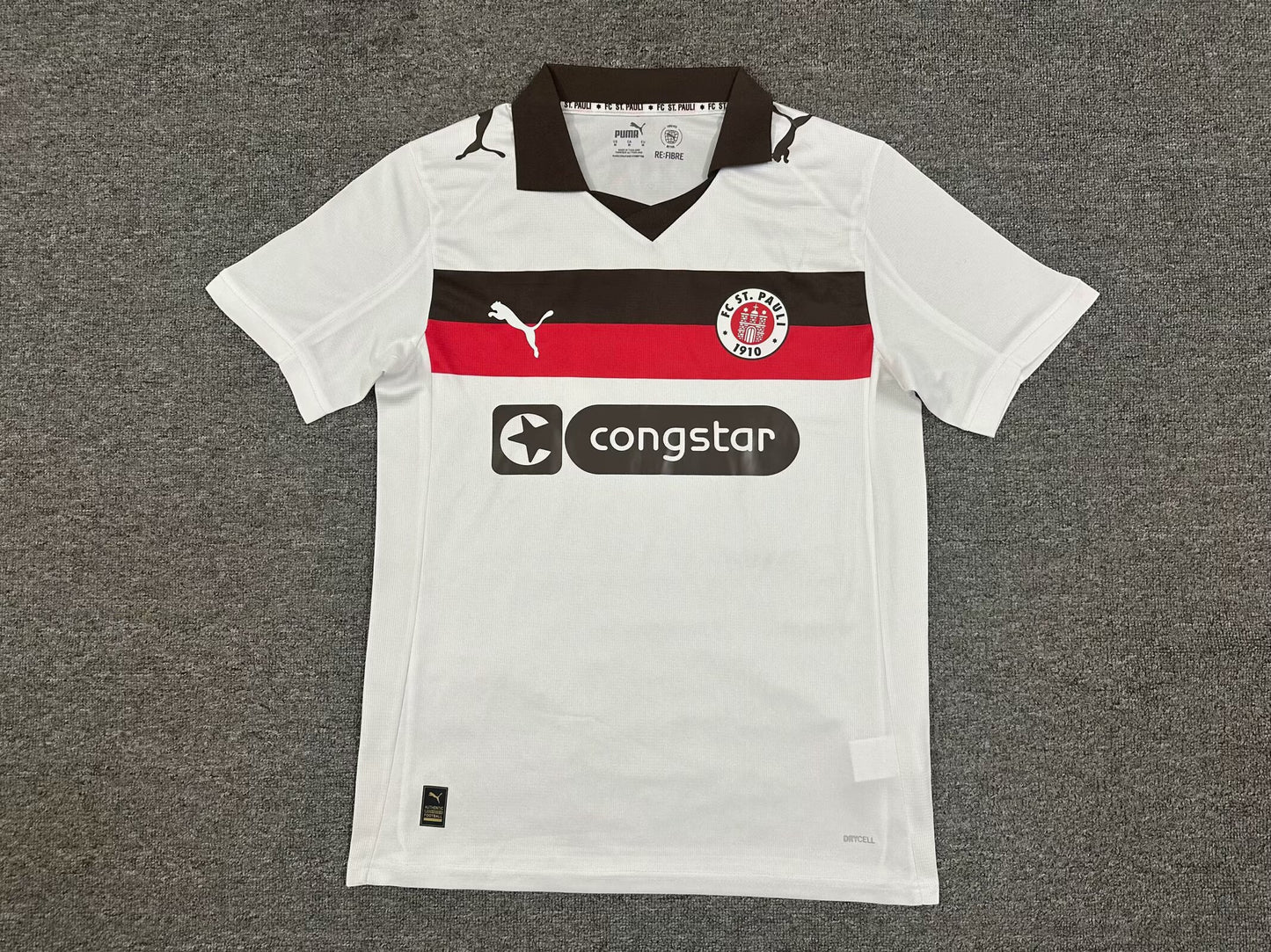 St. Pauli 2025/2026 Away Fan Version Football Jersey