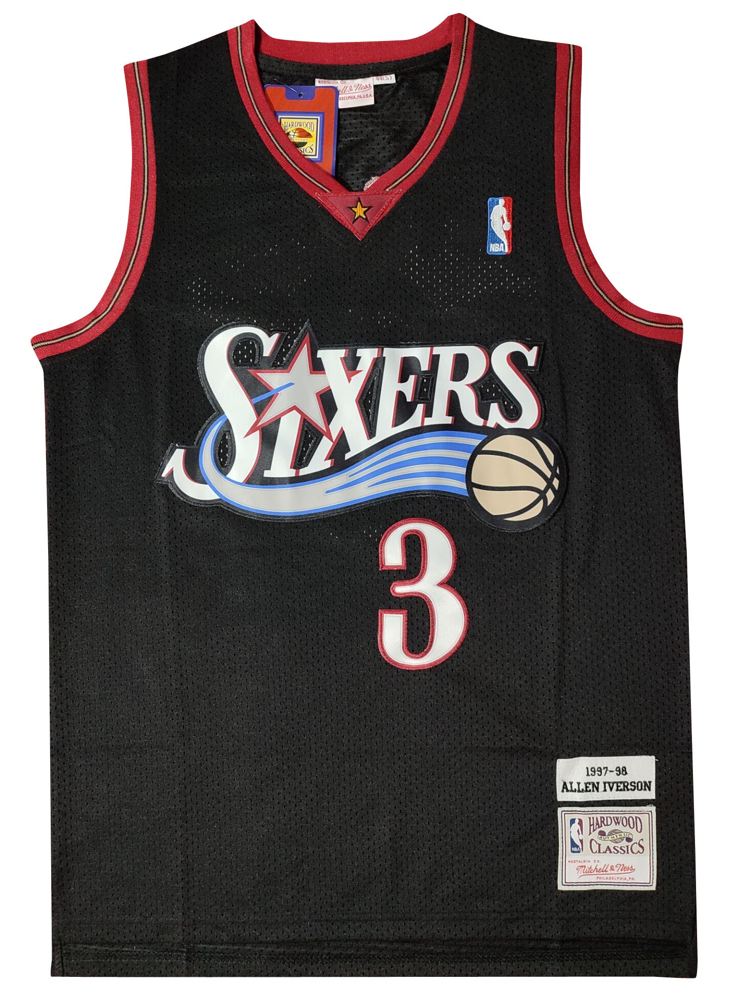 Philadelphia 76ers 1997/1998 Football Jersey