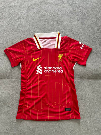 Liverpool 2024/2025 Women Home Fan Version Football Jersey