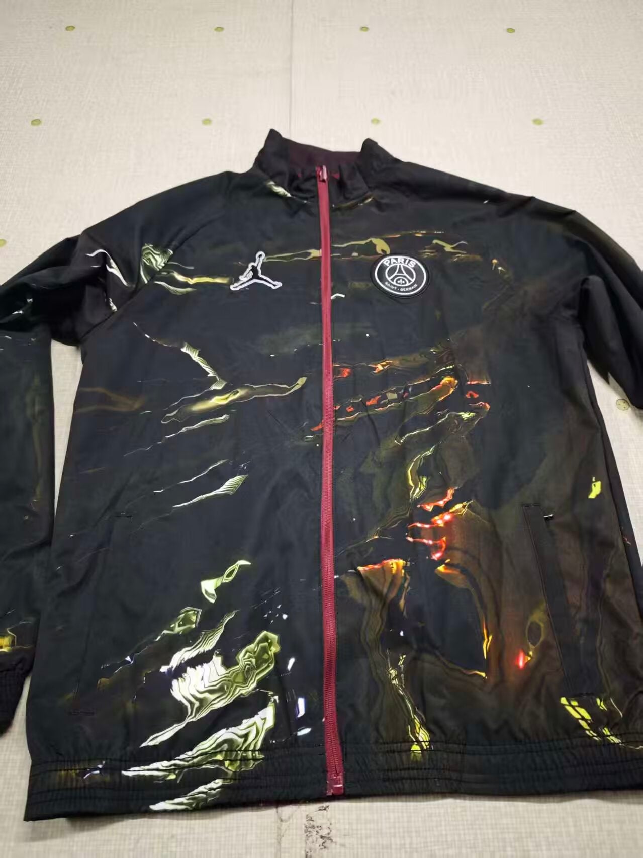 PSG Paris Windbreaker Two-sided Black Red Jersey 2026-2027