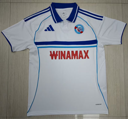 Strasbourg 2025/2026 Away Fan Version Football Jersey