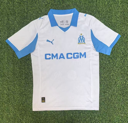 Marseille 2025/2026 Home Fan Version Football Jersey