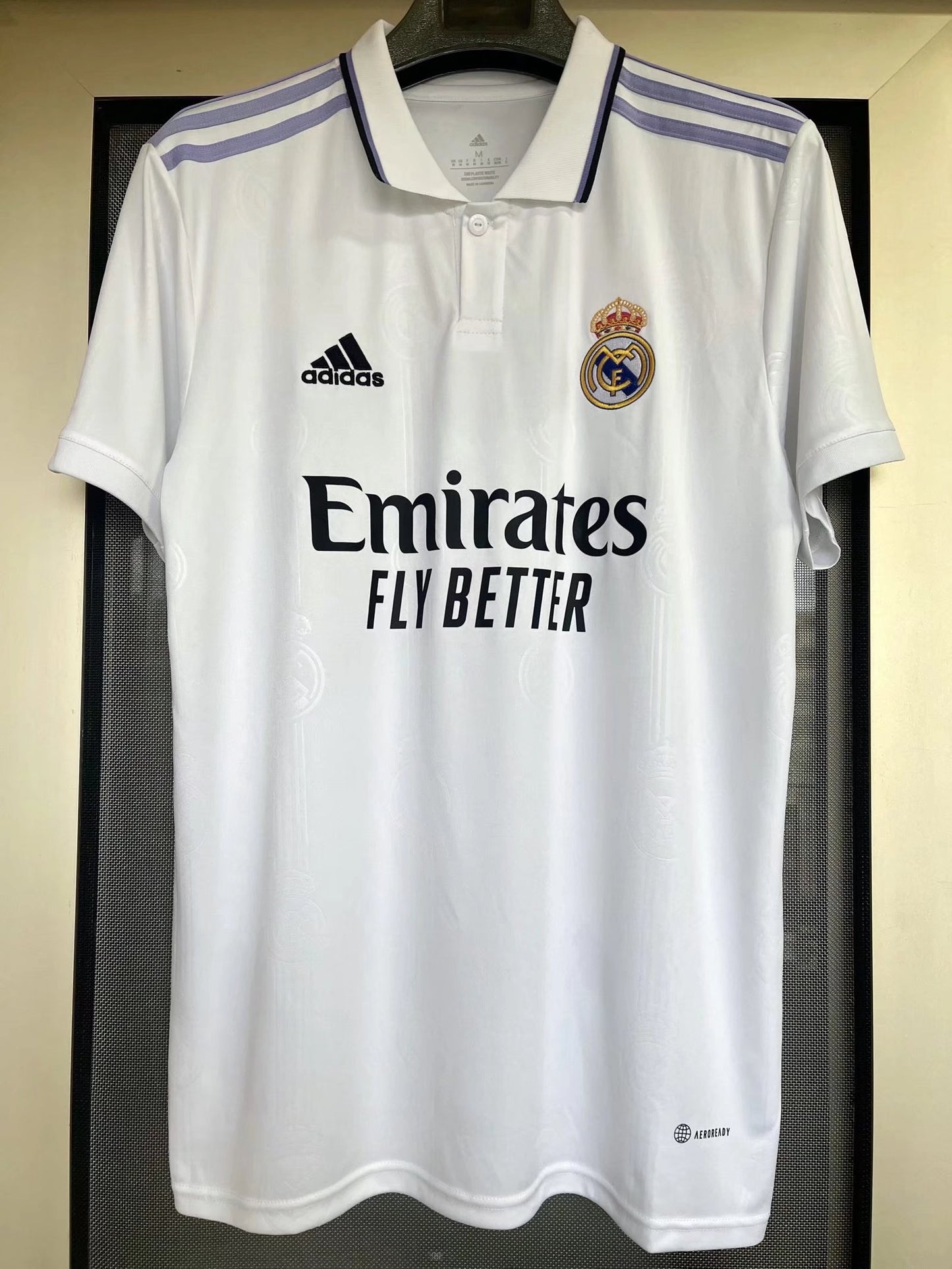 Real Madrid 2022/2023 Home Fan Version Football Jersey