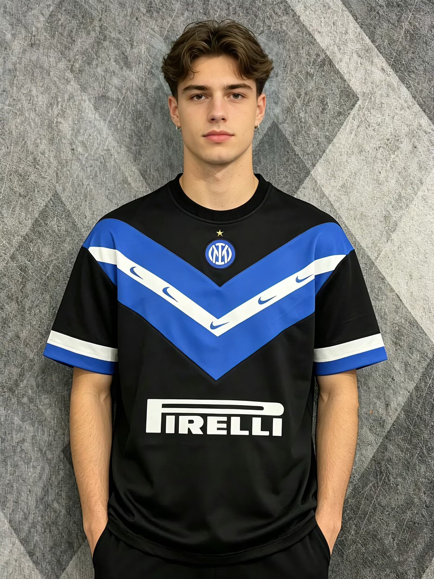 Inter Milan Hoodie Training Special Black Jersey 2026-2027