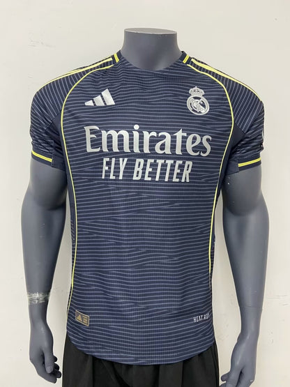 Real Madrid 2025/2026 Away Player Version Football Jersey