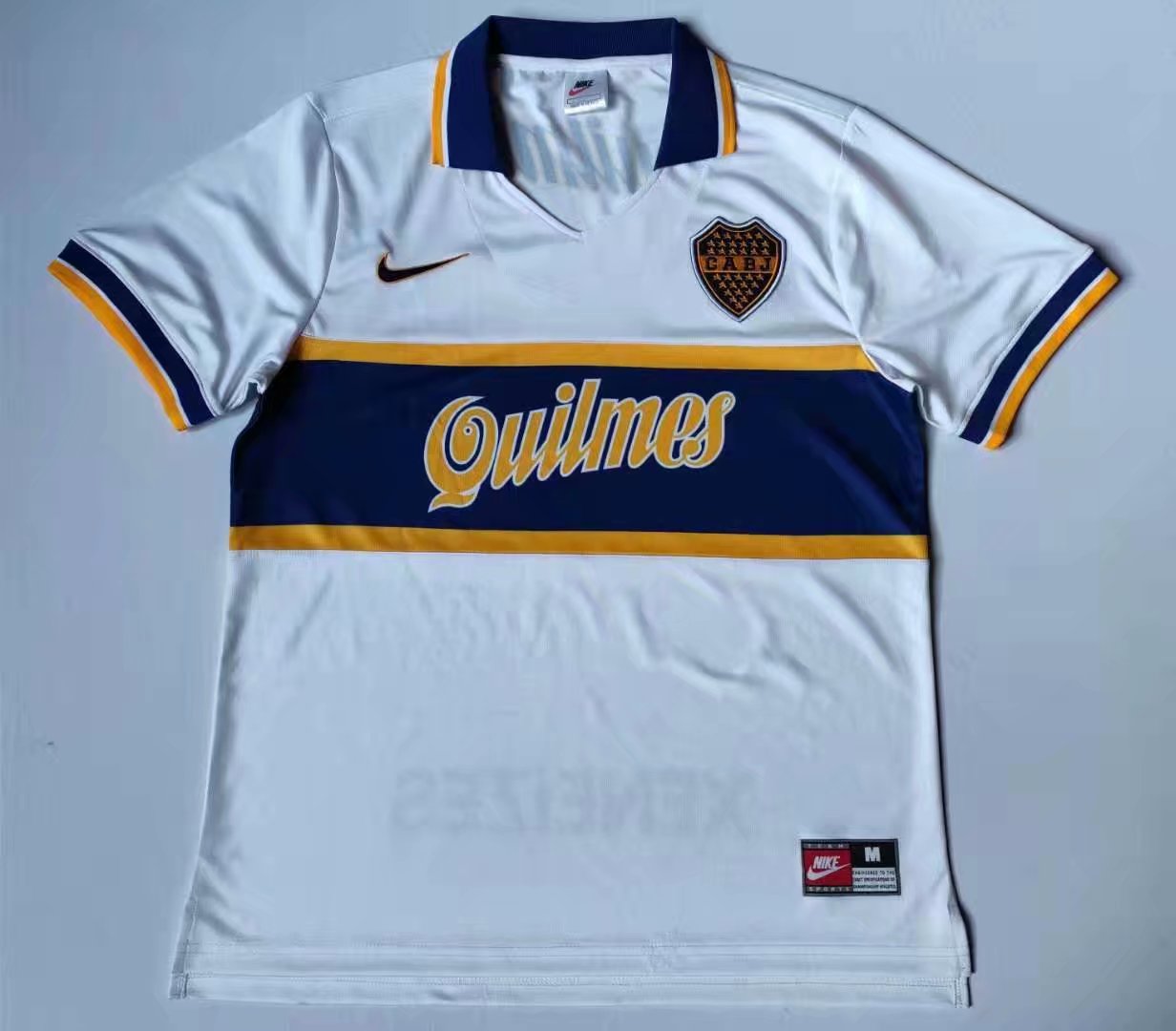 Retro Boca 1996/1997 Away Fan Version Football Jersey